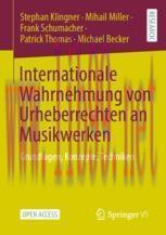 [PDF]Internationale Wahrnehmung von Urheberrechten an Musikwerken: Grundlagen, Konzepte, Techni...