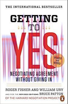 (PDF)Getting to Yes: Negotiating Agreement Without Giving In