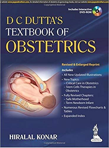 DC Dutta&rsquo;s Textbook of Obstetrics, 7th Edition 2014