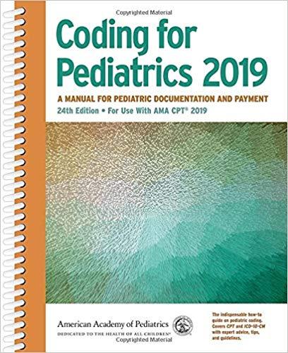Coding for Pediatrics 2019