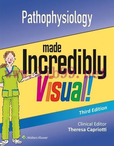 [AME]Pathophysiology Made Incredibly Visual (Incredibly Easy! Series), 3rd Edition (EPUB)