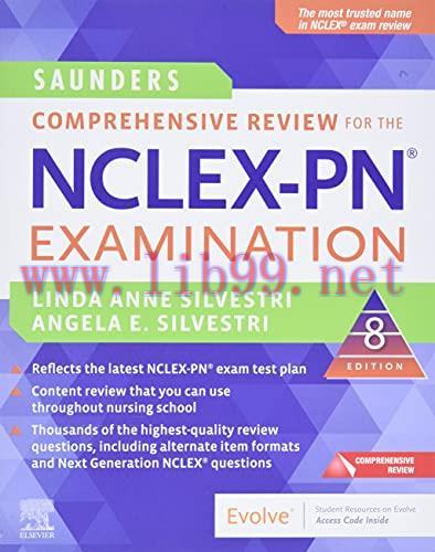 [AME]Saunders Comprehensive Review for the NCLEX-PN&reg; Examination, 8e (Original PDF)