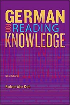 (PDF)German for Reading Knowledge (World Languages)
