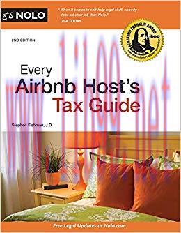 Every Airbnb Host&rsquo;s Tax Guide 2nd Edition,