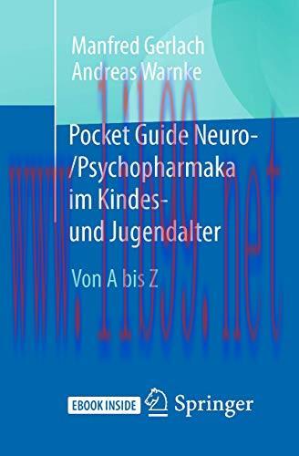 [AME]Pocket Guide Neuro-/Psychopharmaka im Kindes- und Jugendalter: Von A bis Z (German Edition...