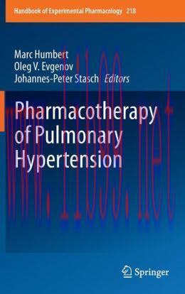 [AME]Pharmacotherapy of Pulmonary Hypertension