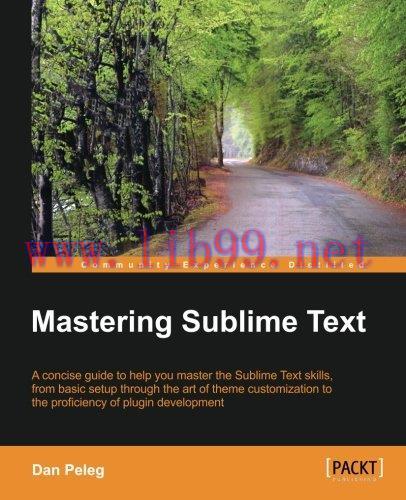 [FOX-Ebook]Mastering Sublime Text