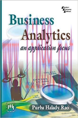 (PDF)Business Analytics: An Application Focus