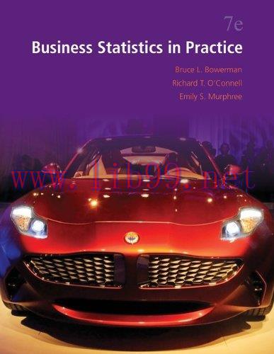 [FOX-Ebook]Business Statistics in Practice, 7th Edition