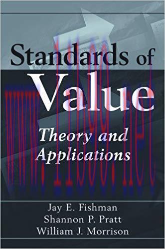 (PDF)Standards of Value: Theory and Applications 1st Edition