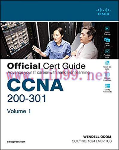 CCNA 200-301 Official Cert Guide, Volume 1 1st Edition,