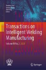 [PDF]Transactions on Intelligent Welding Manufacturing: Volume IV No. 2 2020