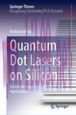 [PDF]Quantum Dot Lasers on Silicon: Nonlinear Properties, Dynamics, and Applications