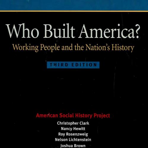 Who Built America - Wei Zhi