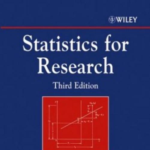Statistics for research 3th