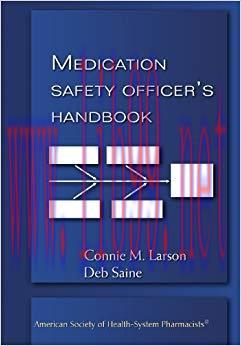 (PDF)Medication Safety Officer&rsquo;s Handbook