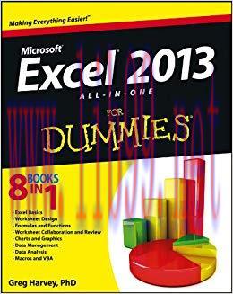 Excel 2013 All-in-One For Dummies 1st Edition,