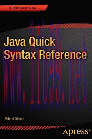 [SAIT-Ebook]Java Quick Syntax Reference