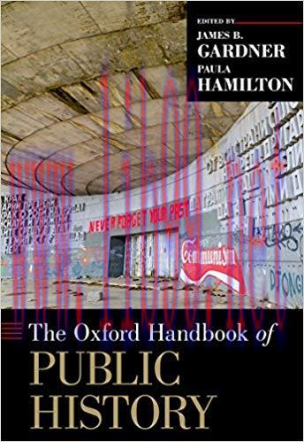 (PDF)The Oxford Handbook of Public History (Oxford Handbooks) 1st Edition