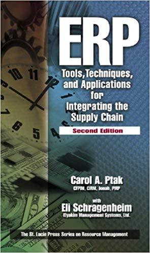 (PDF)ERP Tools, Techniques, and Applications for Integrating the Supply Chain, Second Edition (...