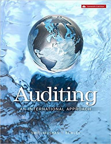 (PDF)Auditing An International Approach 7th Edition Canadian Edition by Wally Smieliauskas