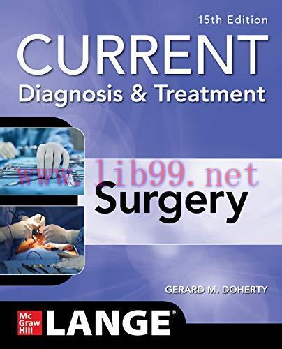 [AME]Current Diagnosis and Treatment Surgery, 15th Edition (Original PDF)