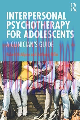 [AME]Interpersonal Psychotherapy for Adolescents (Original PDF)