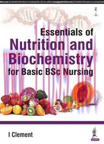 [AME]Essentials of Nutrition and Biochemistry for Basic BSc Nursing (Original PDF)