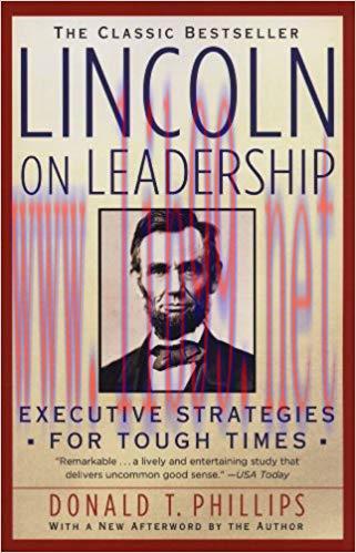 Lincoln On Leadership: Executive Strategies for Tough Times