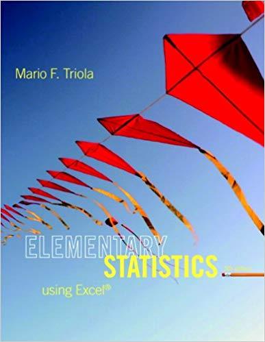 (Solution Manual)Elementary Statistics Using Excel 5th Edition Mario F. Triola.zip
