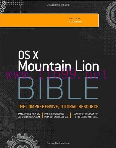 [FOX-Ebook]OS X Mountain Lion Bible