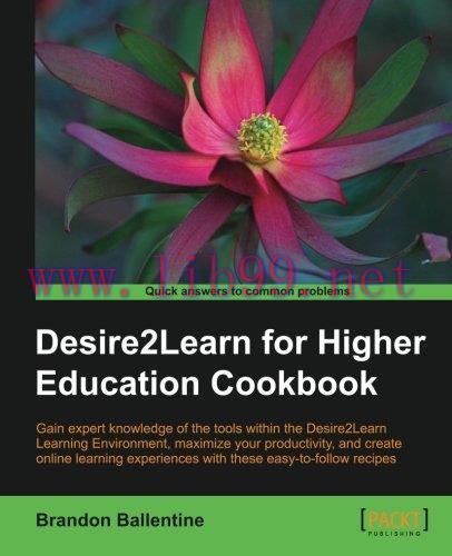 [FOX-Ebook]Desire2Learn for Higher Education Cookbook