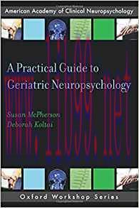 [PDF]A Practical Guide to Geriatric Neuropsychology