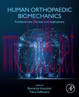 [PDF]Human Orthopaedic Biomechanics