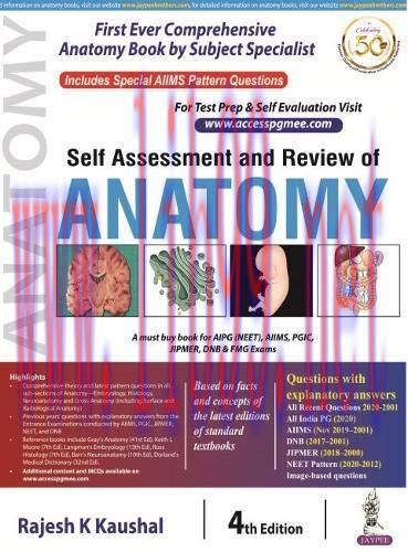 [AME]Self Assessment and Review of Anatomy (EPUB)