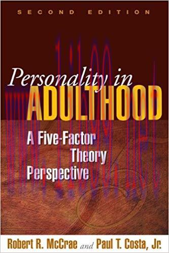 (PDF)Personality in Adulthood, Second Edition: A Five-Factor Theory Perspective 2nd Edition
