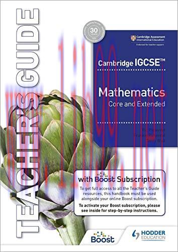 [FOX-Ebook]Cambridge IGCSE Core and Extended Mathematics Teacher's Guide with Boost Subscriptio...