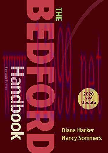 (PDF)The Bedford Handbook with 2020 APA Update