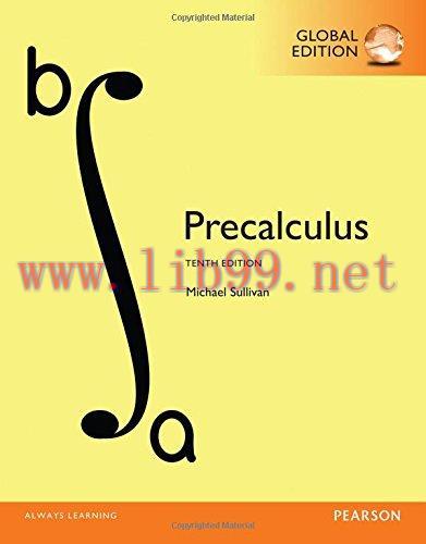 [FOX-Ebook]Precalculus, Global Edition, 10th Edition