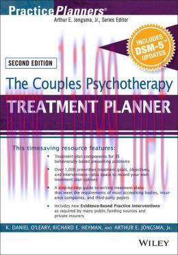 [AME]The Couples Psychotherapy Treatment Planner, with DSM-5 Update_s, 2nd Edition