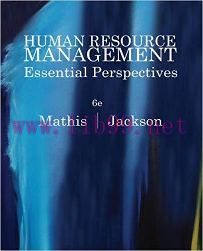 (PDF)Human Resource Management: Essential Perspectives 6th Edition