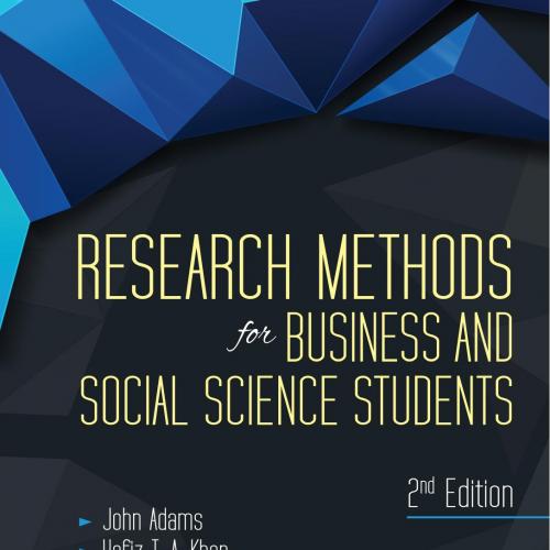 Research Methods for Business and Social Science Students, 2e