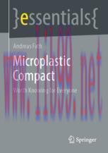 [PDF]Microplastic Compact: Worth Knowing for Everyone