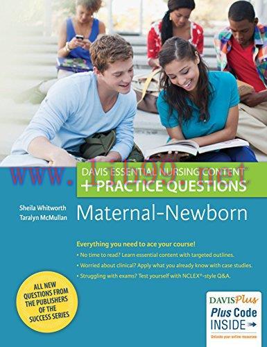 [AME]Maternal-Newborn: Davis Essential Nursing Content + Practice Questions (PDF)