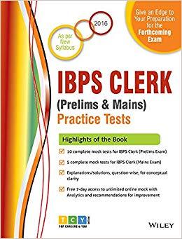 (PDF)Wiley&rsquo;s IBPS Clerk (Prelims & Mains) Practice Tests