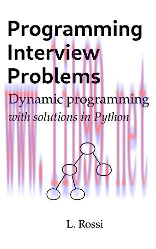 [FOX-Ebook]Programming Interview Problems: Dynamic Programming