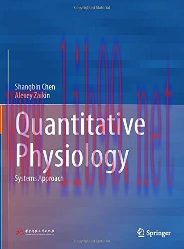 [AME]Quantitative Physiology: Systems Approach (Original PDF)