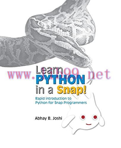 [FOX-Ebook]Learn Python in a Snap!: Rapid introduction to Python for Snap! Programmers