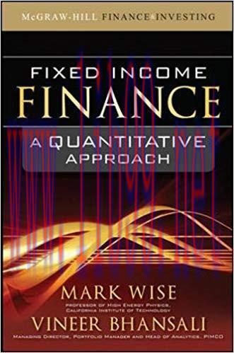 [PDF]Fixed Income Finance: A Quantitative Approach (McGraw-Hill Finance & Investing)