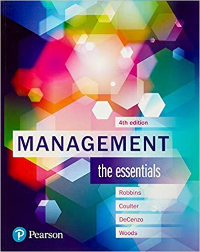 Management The Essentials 4th Australian Edition [Robbins]